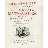 Mathematik - - Newton, Isaac. Philosophiae naturalis principia mathematica. Equite aurato. Editio