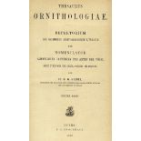 Biologie - Zoologie - - Giebel, Christoph Gottfried. Thesaurus Ornithologiae. Repertorium der