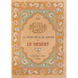 Orient - Maghreb - - Ben Ibrahim, Sliman. El Fiafi Oua El Kifar ou Le Désert. Illustrations de E.
