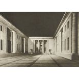 Nazi-Architektur - - Einweihung des Neubaues der Reichskanzlei Berlin Januar 1939. Mit 12 montierten