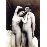 Künstlerphotographie - - Galdi, Vincenzo. Junges Paar. Original-Photographie. Vintage.