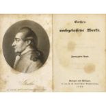 Goethe, Johann Wolfgang von. Werke. Vollständige Ausgabe letzter Hand. Unter des durchlauchtigsten