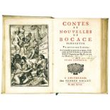 Boccaccio, Giovanni. Contes et nouvelles de Bocace Florentin. Traduction libre, accommodée au gôut