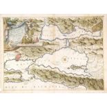 Karten - Dalmatien - - Coronelli, Vincenzo Maria. Disegno topografico del Canale di Cattaro.