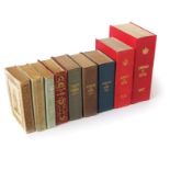 Almanache - - Almanach de Gotha. 100 Bände. Mit zahlreichen Tafeln in verschiedenen Techniken.
