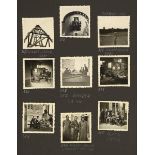 Varia - Weltkrieg 1939-1945 - - Album mit über 450 Original-Photographien von der Westfront.