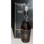 CAMUS - bottle of XO Cognac, boxed decan