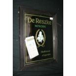 DE RESZKE - An advertising mirror for 'D