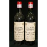 BORDEAUX - 2 bottles of 1966 Chateau Fon