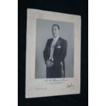 JUAN PERON -  Signed photograph of Juan