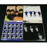 THE BEATLES - Collection of 4 x LPs with