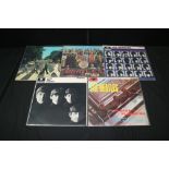 BEATLES - Collection of 5 x UK LPs to in