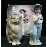 LLADRO - A collection of 3 items to incl