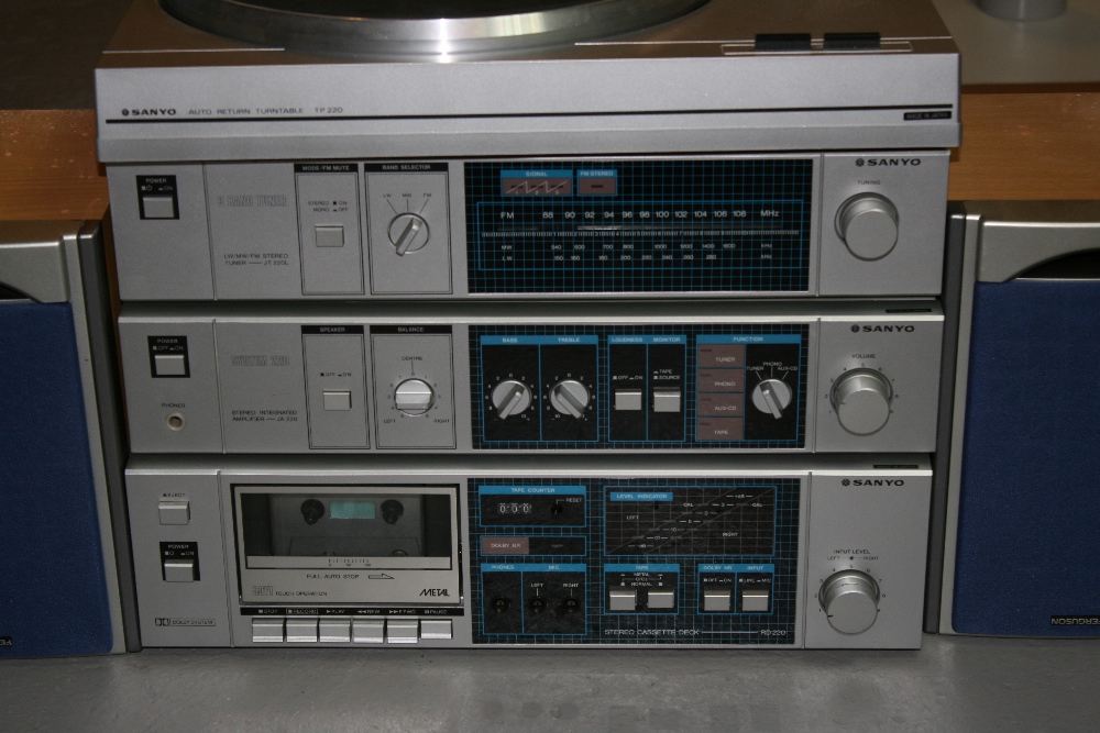 SANYO - Collection of Sanyo Hi Fi equipm - Image 2 of 3