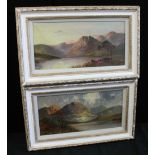 JOEL OWEN - A pair of framed oil painted