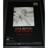 CECIL BEATON - Art exhibition poster for