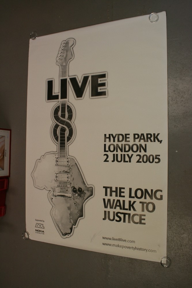 LIVE AID - 2 x posters (1 with unknown s - Image 2 of 3