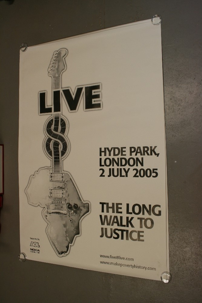 LIVE AID - 2 x posters (1 with unknown s