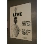 LIVE AID - 2 x posters (1 with unknown s