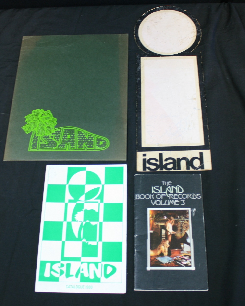 ISLAND RECORDS - promotional folder from