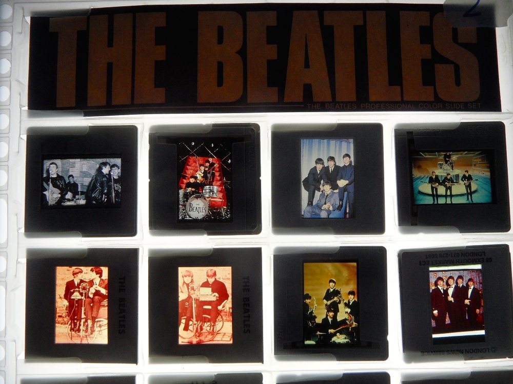 THE BEATLES - 16 original slides of The - Image 5 of 7
