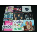 EUROPE - Collection of 9 x Beatles 7" si