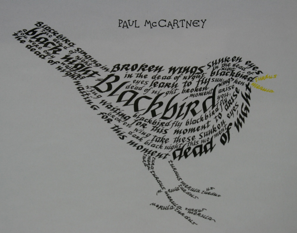 PAUL MCCARTNEY - Framed and original cal - Image 2 of 3
