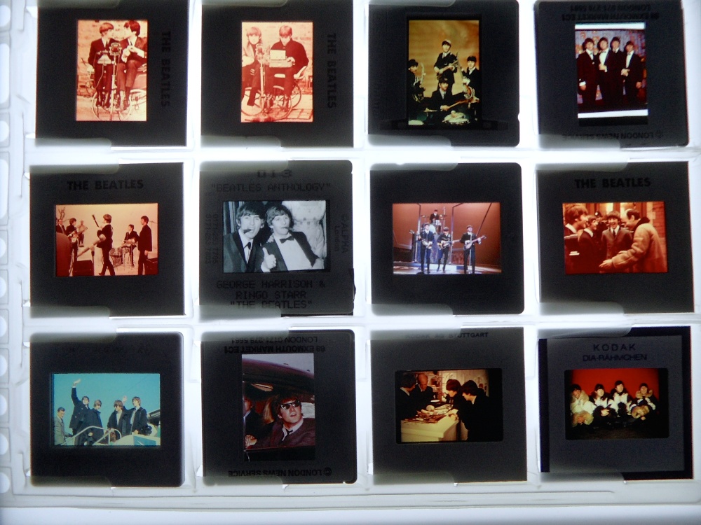 THE BEATLES - 16 original slides of The - Image 6 of 7