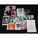 AUTOGRAPHS - collection of 15 x signed p