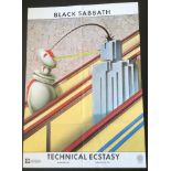 BLACK SABBATH - promotional poster for t