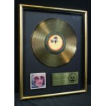 GEORGE HARRISON - RIAA gold award presen
