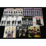 THE BEATLES - Collection of 11 x mono 7"