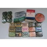 NEEDLE TIN - collection of 24 Columbia n