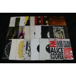 ALICE COOPER - Collection of 22 x 7" sin