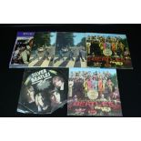 BEATLES - Collection of 6 x LPs to inclu