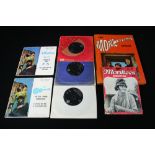 THE MONKEES - Collection of 5 x 7" singl