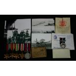 WW2 MEDAL SET - to include 1939-45 STAR; AFRICA STAR; ITALY STAR;