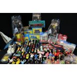 COLLECTORS TOYS - TV RELATED - A selection of television related toys to include 3 Star Trek