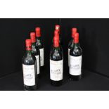 RED WINE - FRENCH - 8 Bottles of (2 with stained labels) (75cl) 1979 Chateau La Cour de By Cru