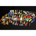 LESNEY MATCHBOX CORGI DIE CAST CARS/TRUCKS - Over 70 vehicles to include trucks, cars,