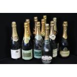 CHAMPAGNE - 7 bottles of Champagne to include 1 bottle of Nicole D'Aurigny Reserve (750ml),