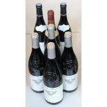 RED WINE - COTES DU RHONE - 7 bottles to include 4 Terres De Galets 2006 (750ml),