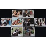 THE THOMAS CROWN AFFAIR - STEVE MCQUEEN - a UK F.O.H. set of 8 film stills. Ex cond.