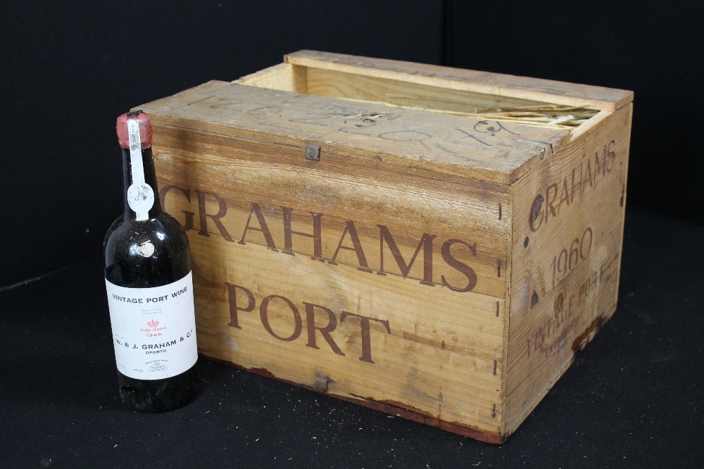 VINTAGE PORT - nine bottles of W&J Graham & Co.