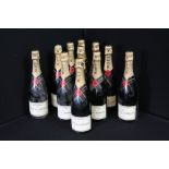 CHAMPAGNE -  11 bottles of Moet & Chandon champagne