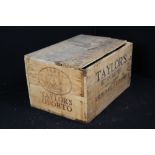 VINTAGE PORT - twelve bottles of Taylor's 1977 port in unopened original case.