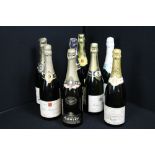 CHAMPAGNE - 4 bottles of champagne to include Veuve Clicquot, Pommery,