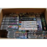 DVDs - a collection of Sci-Fi DVDs x54 to include Doctor Who x28, Star Trek x7, Star Wars IV-VI,