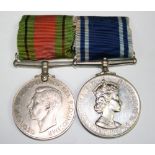 POLICE & WW2 MEDALS - to include WW2 DEFENCE MEDAL and Elizabeth II POLICE LONG SERVICE AND GOOD