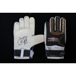 PETR CECH SIGNED GLOVES - a pair of Petr Cech (Chelsea goalkeeper) signed goalkeeping gloves (one